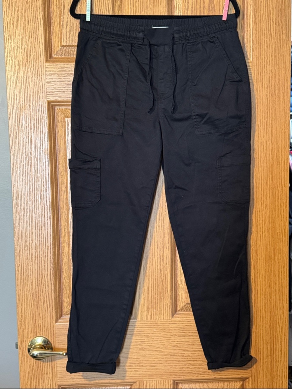 Maurices Black Cargo Jogger Pants - Women's